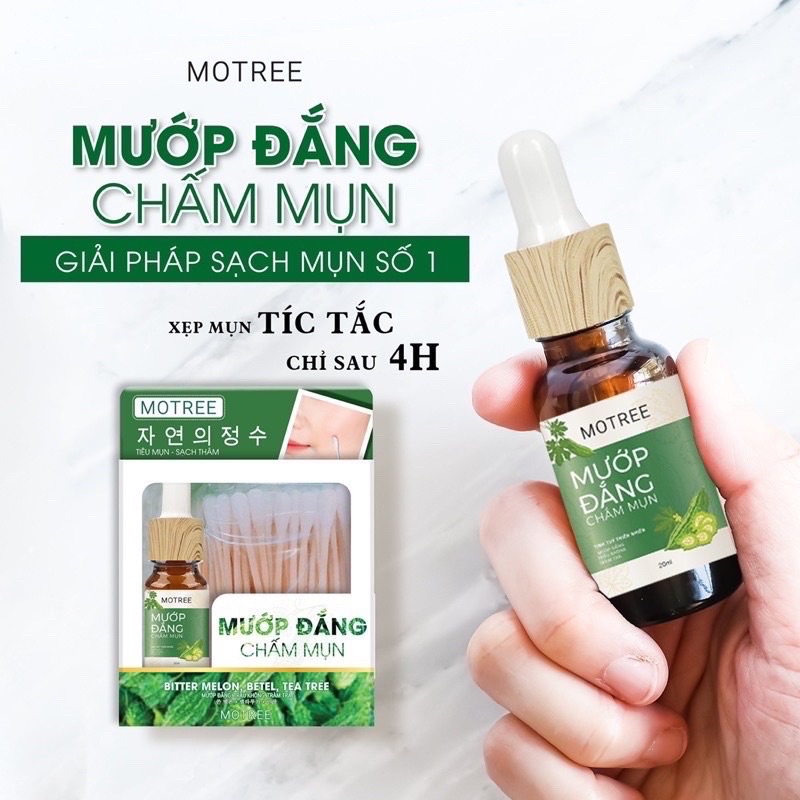 [Mã BMLTA50 giảm đến 50K đơn 99K] Gel chấm mụn MƯỚP ĐẮNG MOTREE 20ML