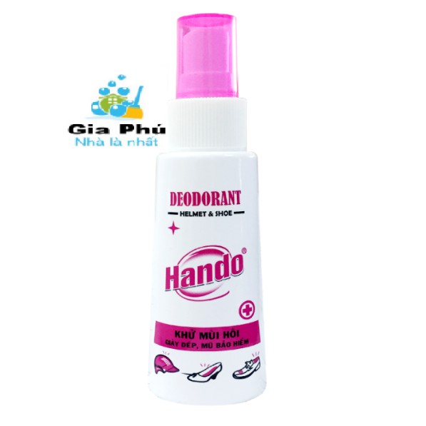 Chai xịt khử mùi đa năng giày dép, mũ bảo hiểm HANDO 120ml GIa Phú