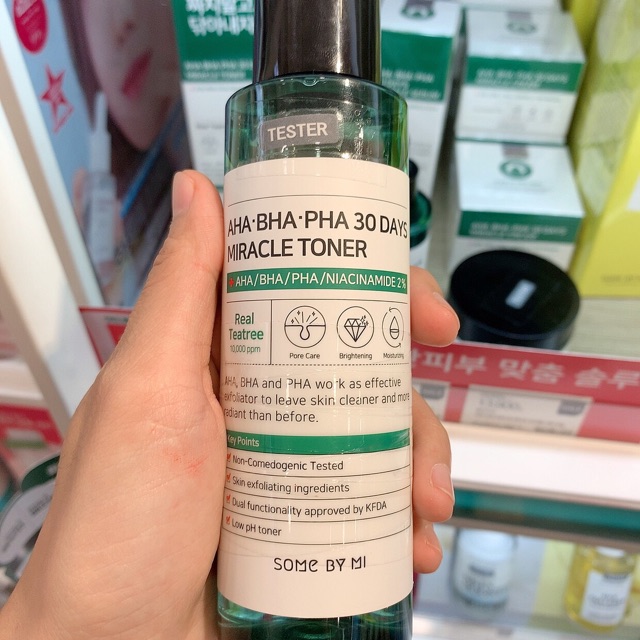 Nước Hoa Hồng "Thần Kỳ" Some By Mi AHA-BHA-PHA 30 Days Miracle Toner [Trị Sạch Mụn Chỉ Trong 30 Ngày]