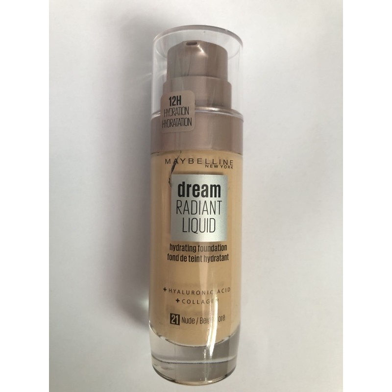#Kem nền Maybelline Dream Satin Liquid Foundation w/ Hydrating Serum 30mL