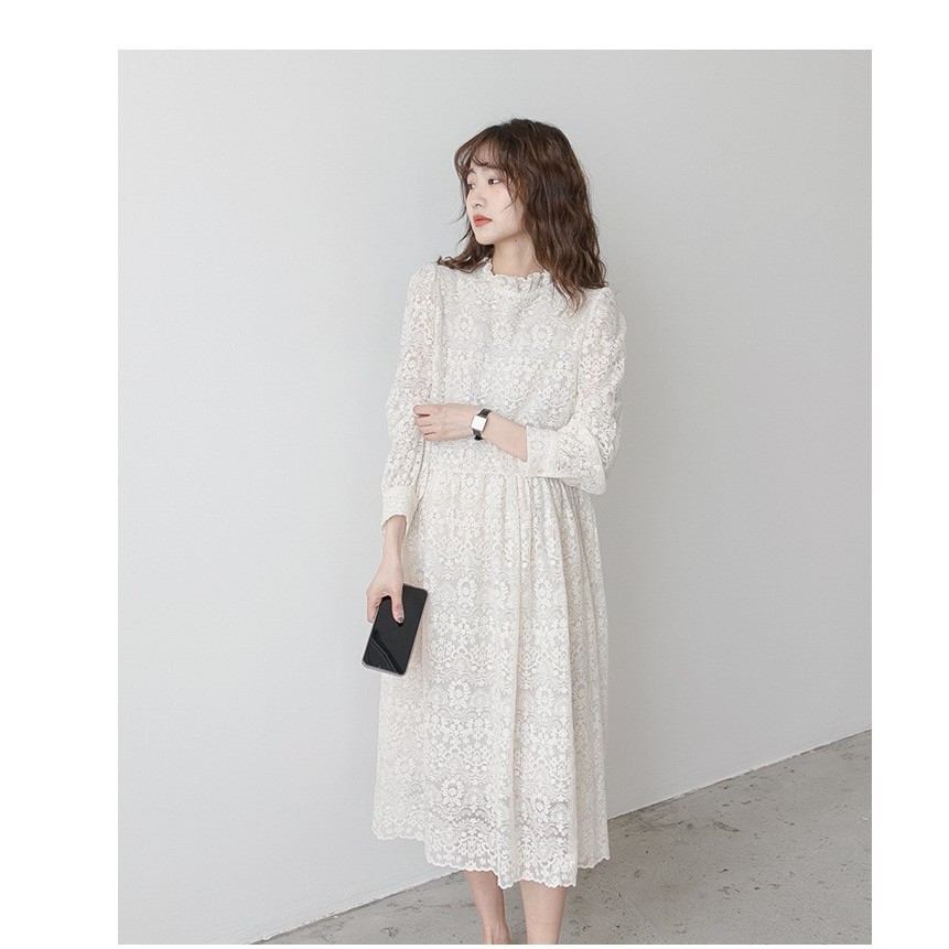 Váy Bầu Đầm Bầu Ren Cao Cấp A1944