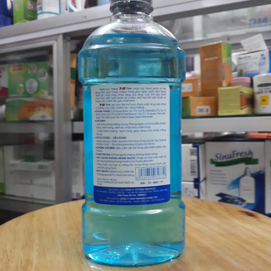 Nước súc miệng T-B 500ml