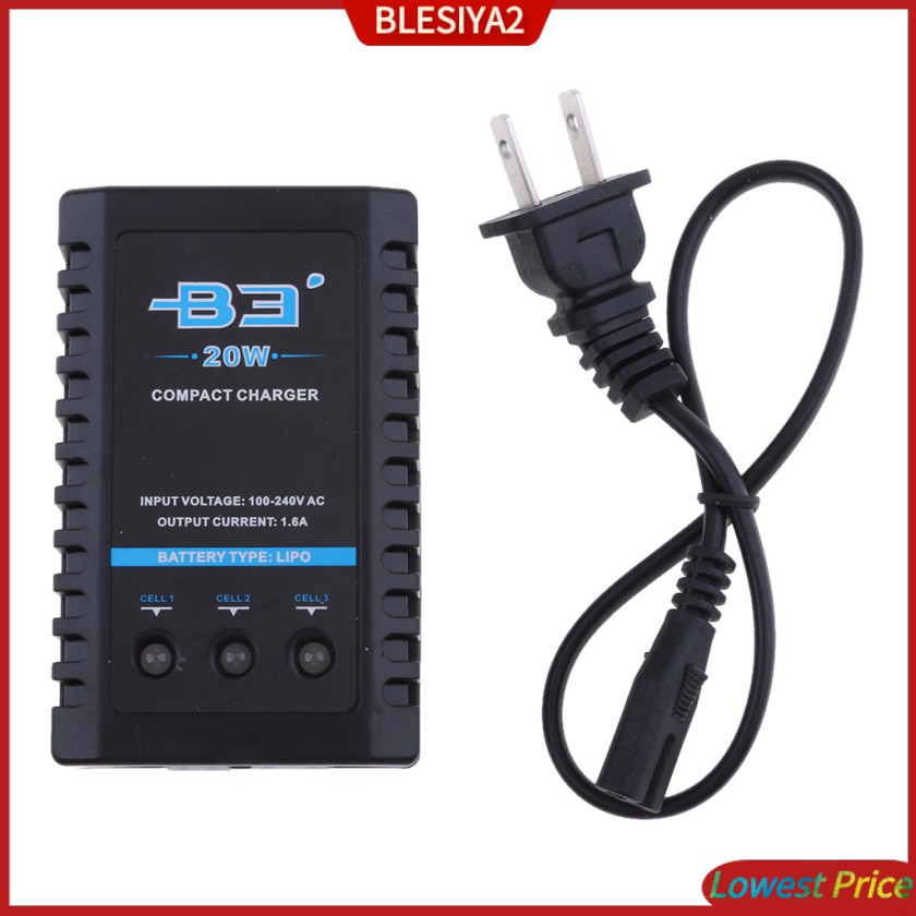 Cục Sạc Nhanh Cân Bằng B3 LiPo 110-240V 20W Blesiya2