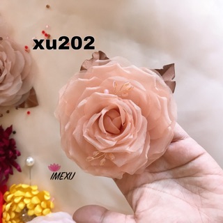 Cài áo hoa hồng cao cấp handmade