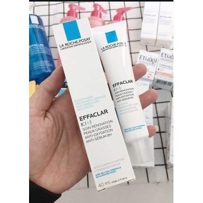 Kem Dưỡng La Roche Posay Effaclar K+ Kem Dưỡng Giảm Mụn Ngừa Thâm Thông Thoáng Lỗ Chân Lông 40ml