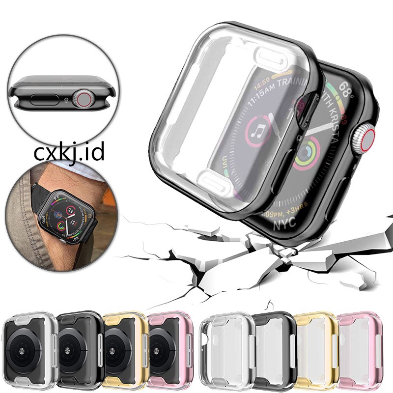 TPU Slim Soft Case Case for Apple Watch 4/3/2/1 42mm 38mm