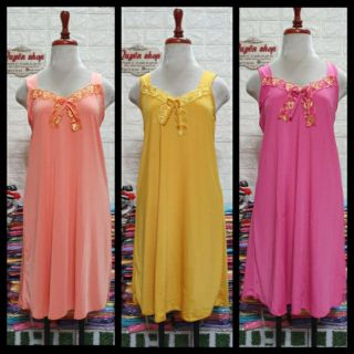 Đầm ngủ thun lạnh -  Đầm thun lạnh dưới 65ky