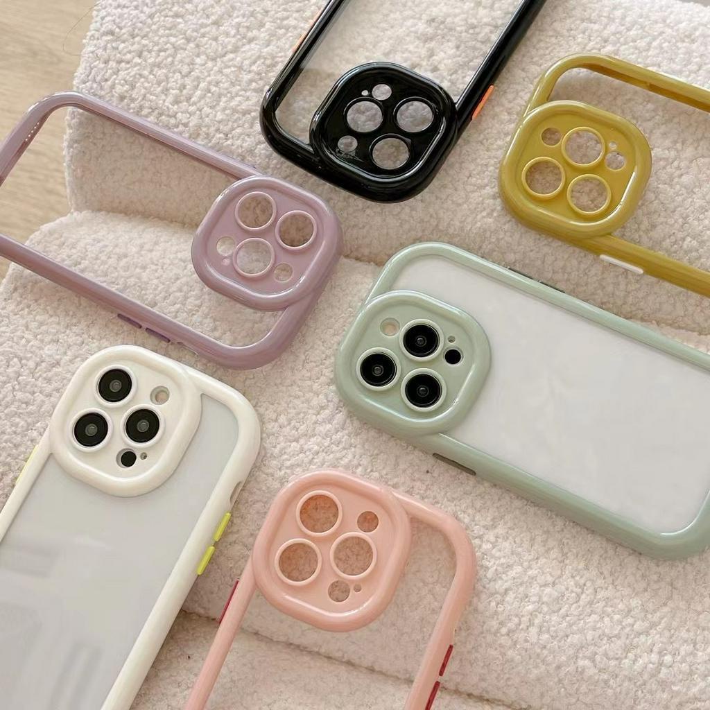 Ốp Điện Thoại Mềm Hình Tròn Đơn Giản Cho iphone 14 pro max 13 Proax 12 pro max 11 pro max xs max 13 romax