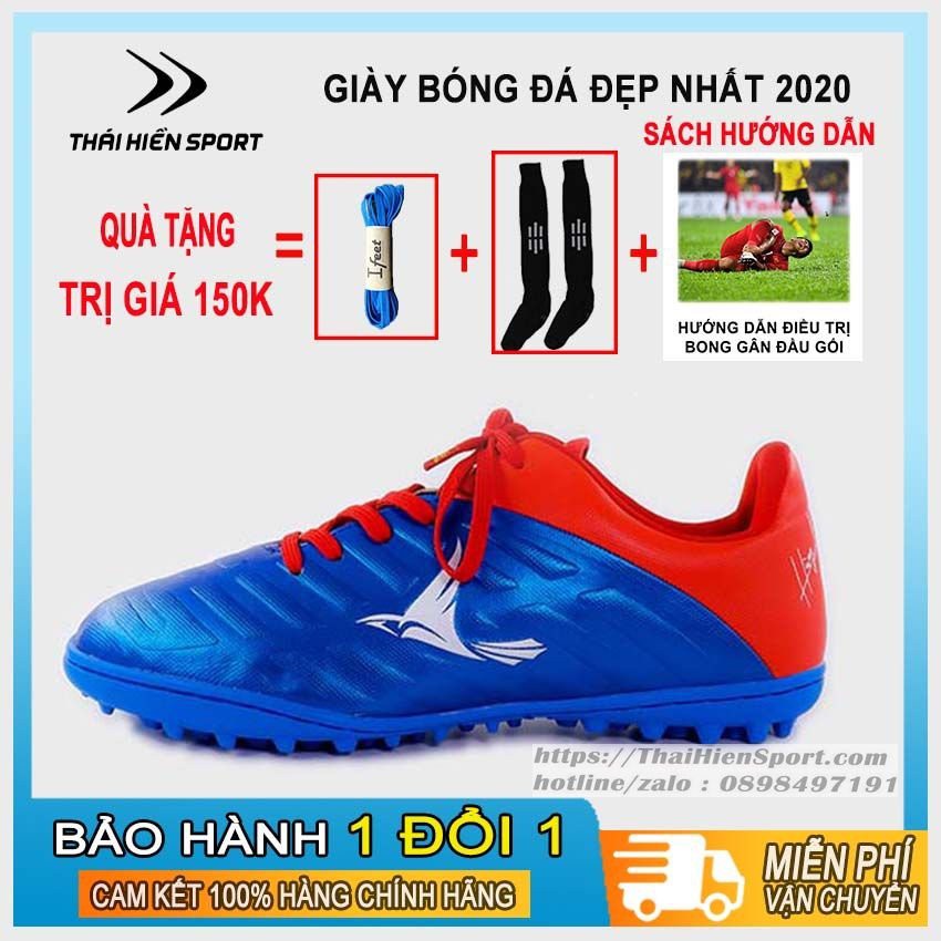 [GIÀY ĐÁ BANH] GIÀY BÓNG ĐÁ MIRA HÙNG DŨNG 16 -nhiều màu sắc- QUÀ TẶNG KÈM HẤP DẪN - BẢO HÀNH 1 ĐỔI 1-THÁI HIỀN SPORT