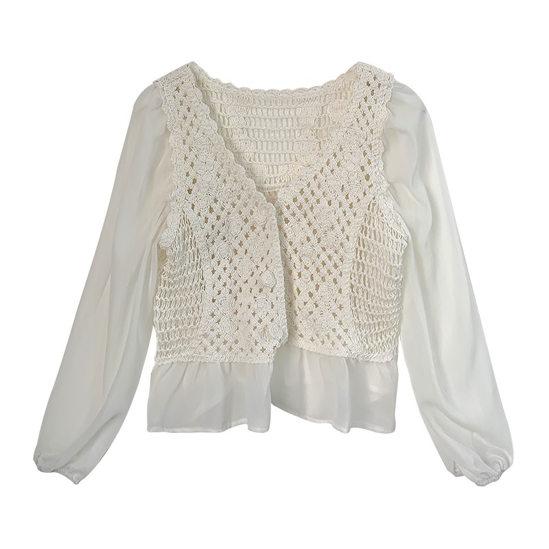 Áo dệt kim tay dài phong cách hợp thời trang cho nữ | BigBuy360 - bigbuy360.vn