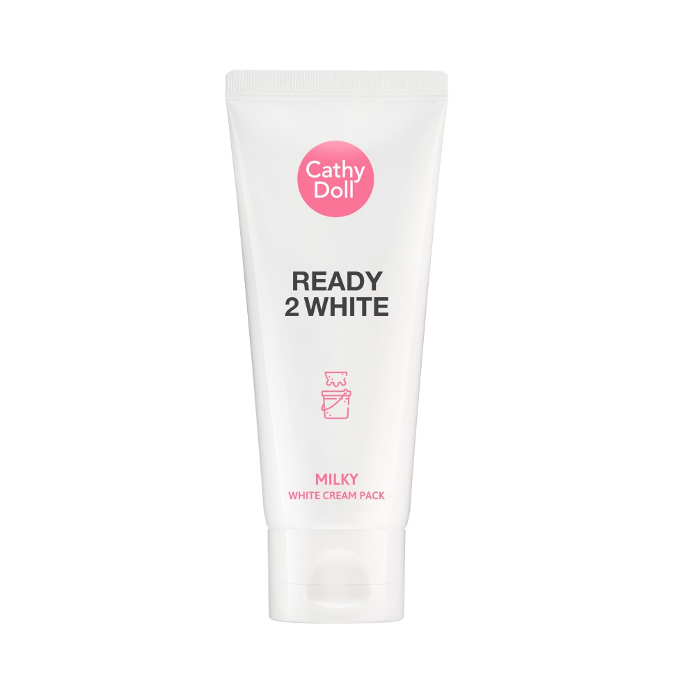 Mặt Nạ Ủ Sáng Da Cathy Doll 100ml Ready 2 White Milky White Cream Pack