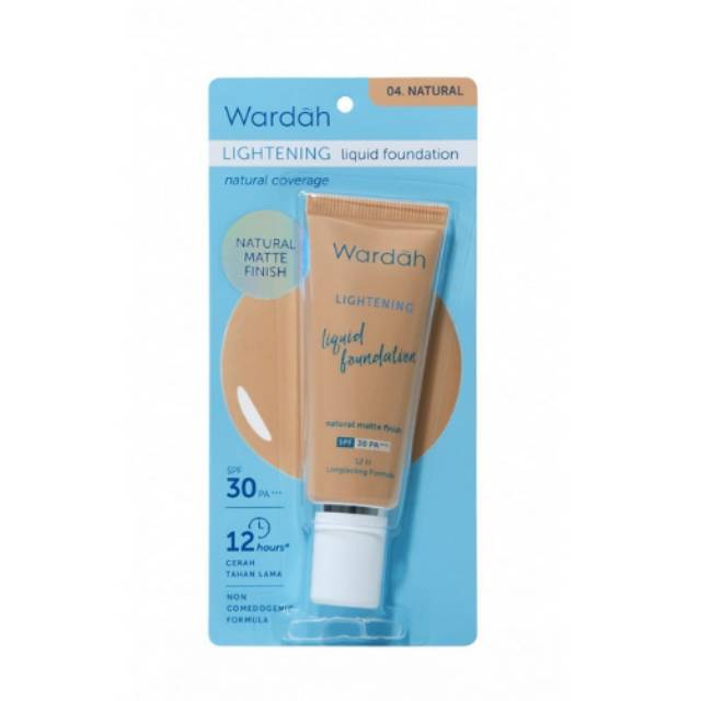 (Hàng Mới Về) Kem Nền Dạng Lỏng Làm Sáng Da Tự Nhiên Wardah 04 | BigBuy360 - bigbuy360.vn