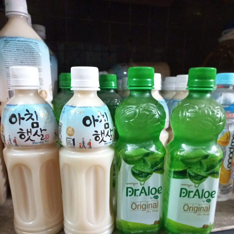 Nước gạo, nha đam hàn quốc 500ml