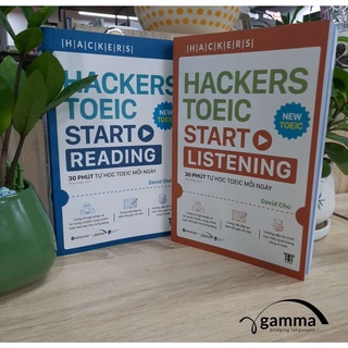 Sách – Hackers TOEIC Start Reading – Lộ Trình Học đọc TOEIC Cho người mới bắt đầu (gamma)