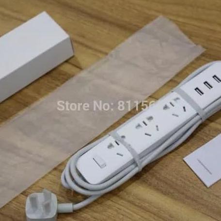 Ổ Cắm Điện Thông Minh Xiaomi Mi 3 Cổng Usb Đen