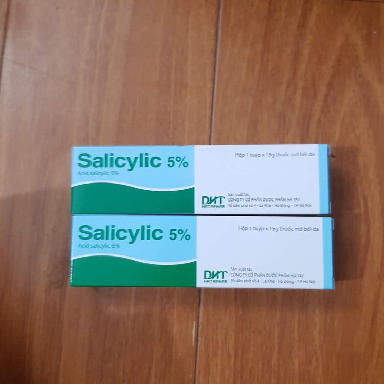 Kem bôi ngoài da làm mềm da salicylic 5% DHT 15G - DR.ĐẠO