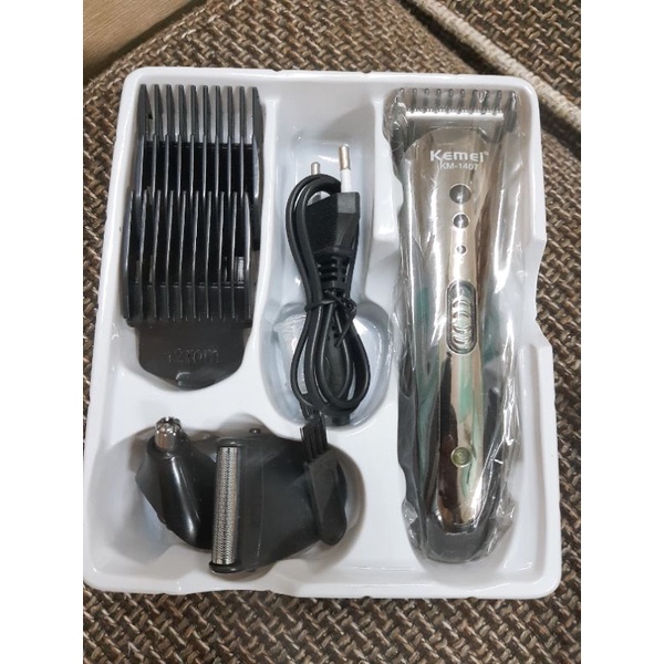 Tông đơ cắt tóc đa năng cao cấp 3 IN 1 KM-1407