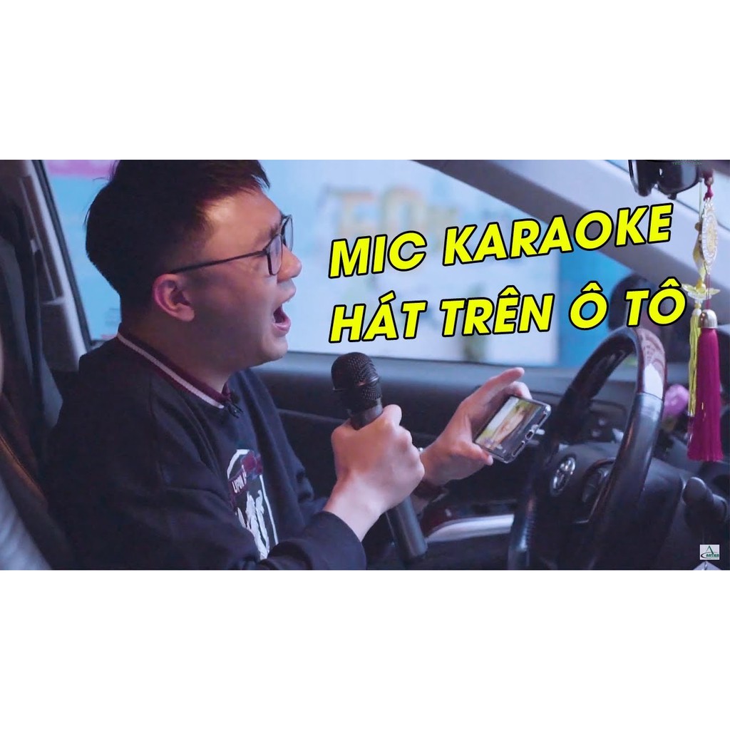 Micro Excelvan K18V K18U - Micro bluetooth - Karaoke Trên Xe Hơi - Dùng Cho Loa