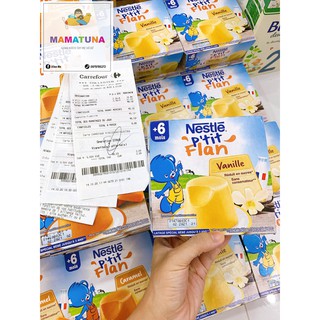 Bánh flan nestle bữa điểm tâm lý tưởng