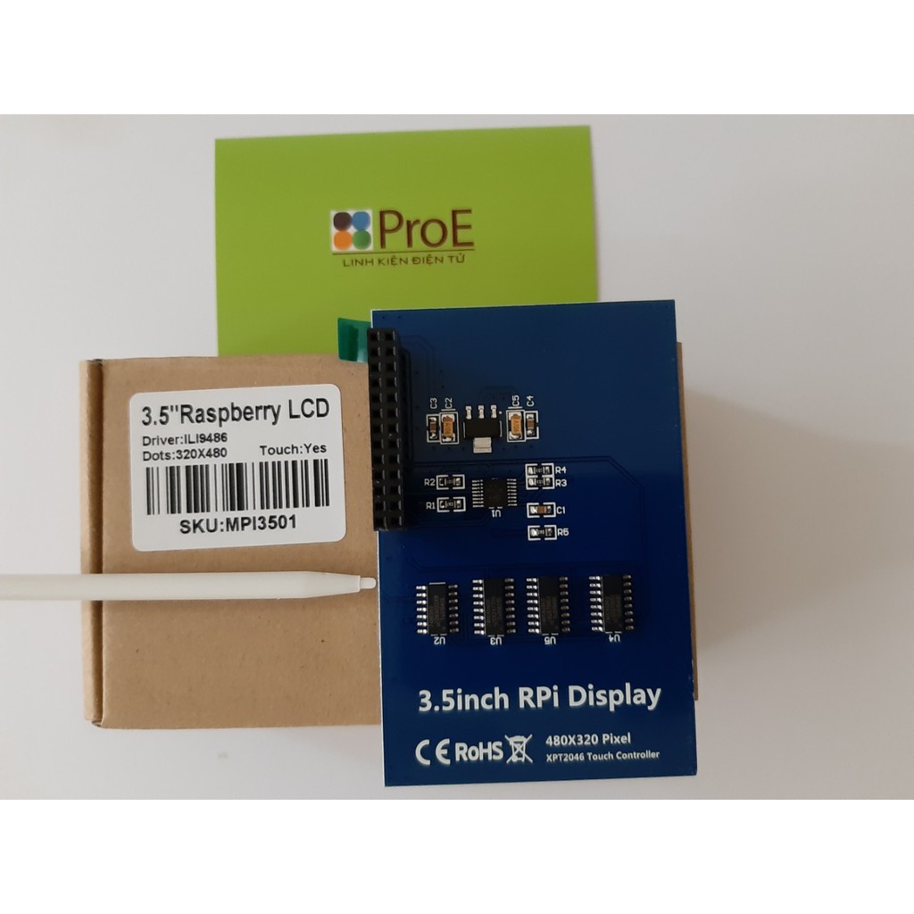 [Mã ELMS5 giảm 7% đơn 300K] Màn hình 3.5inch Raspberry Pi ILI9486 (Tương thích Rpi 4) | BigBuy360 - bigbuy360.vn