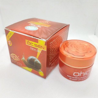 kem Ohio ốc sên dưỡng trắng - giữ ẩm 18g