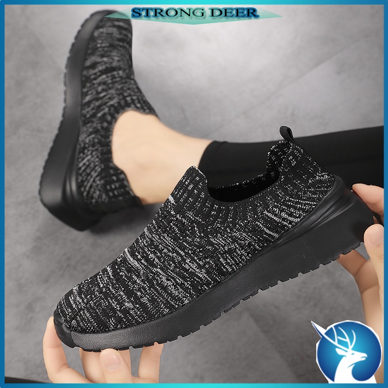 Rẻ Giầy Dày Búp Bê Giày đế Bằng Nữ Đan Móc Size 35-42