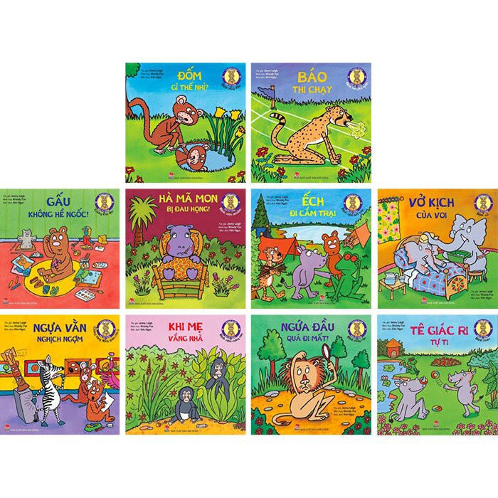 Sách -  Phòng khám bác sĩ Đốm (10 quyển) - có mã lẻ