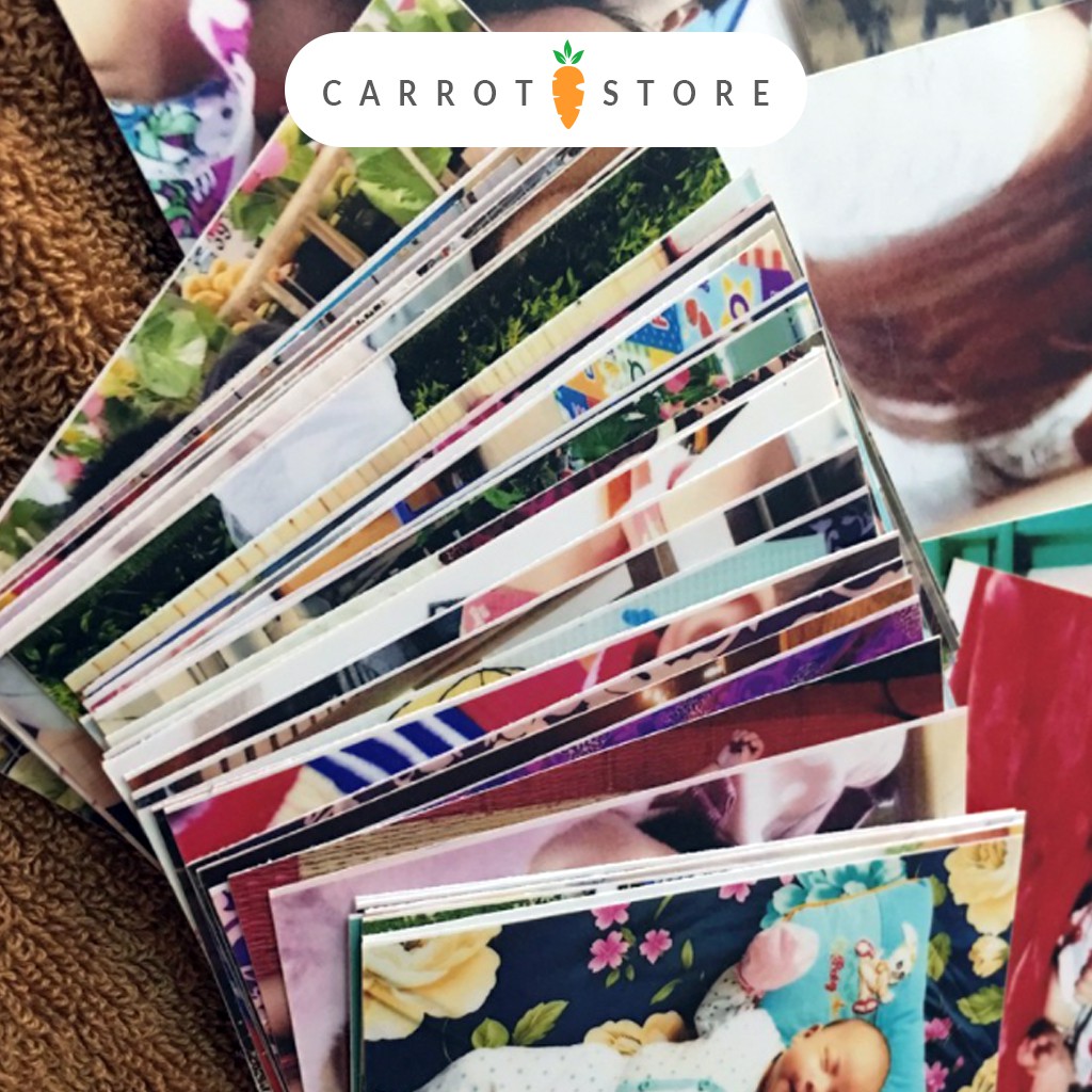 In ảnh theo yêu cầu, in ảnh 6x9 ép lụa hoặc phủ UV tại Carrot Store | BigBuy360 - bigbuy360.vn