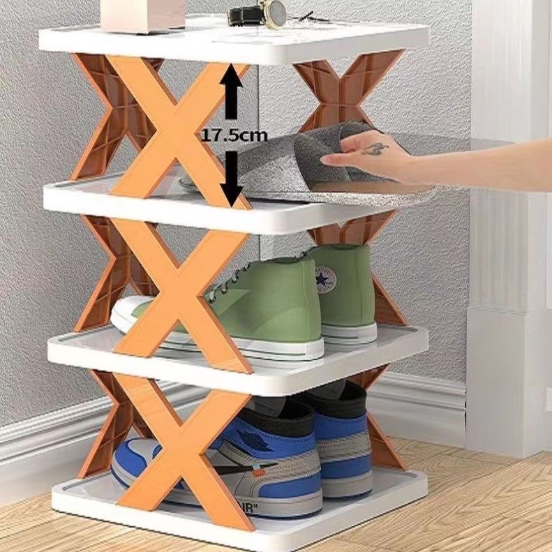 Kệ giày dép decor nhà cửa Tủ đựng giày dép 5 tầng thông minh chắc chắn phong cách hiện đại gọn gàng dễ dàng tháo lắp
