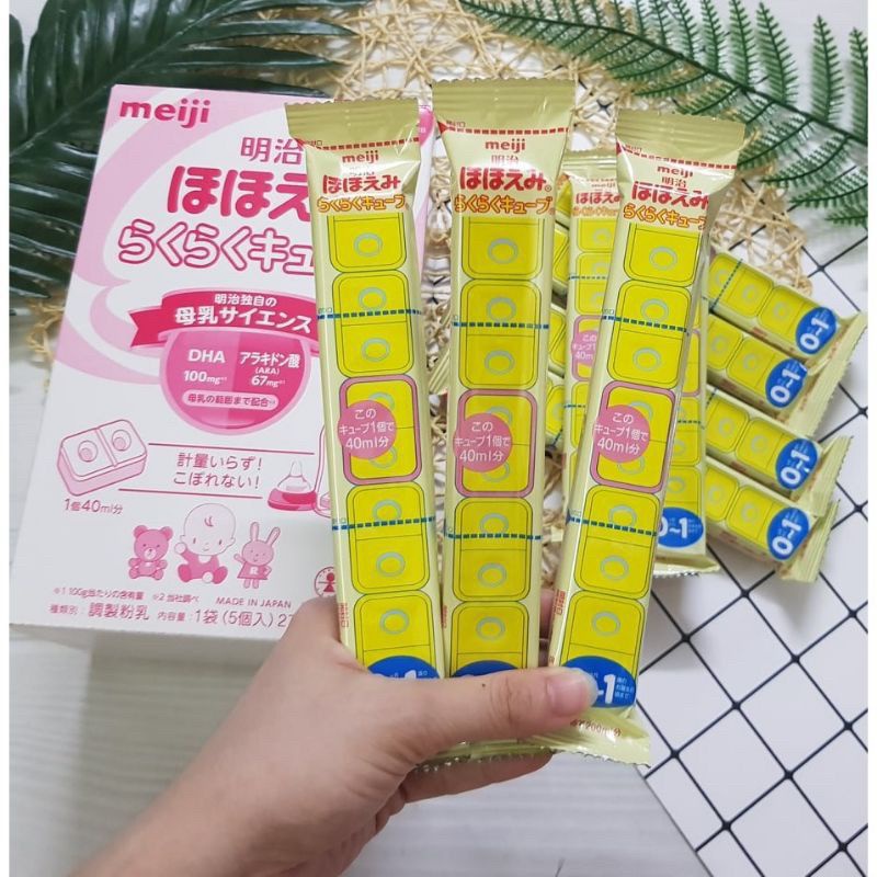 Sữa Bột Meiji Dạng Thanh 20g Nội Địa Cho Bé