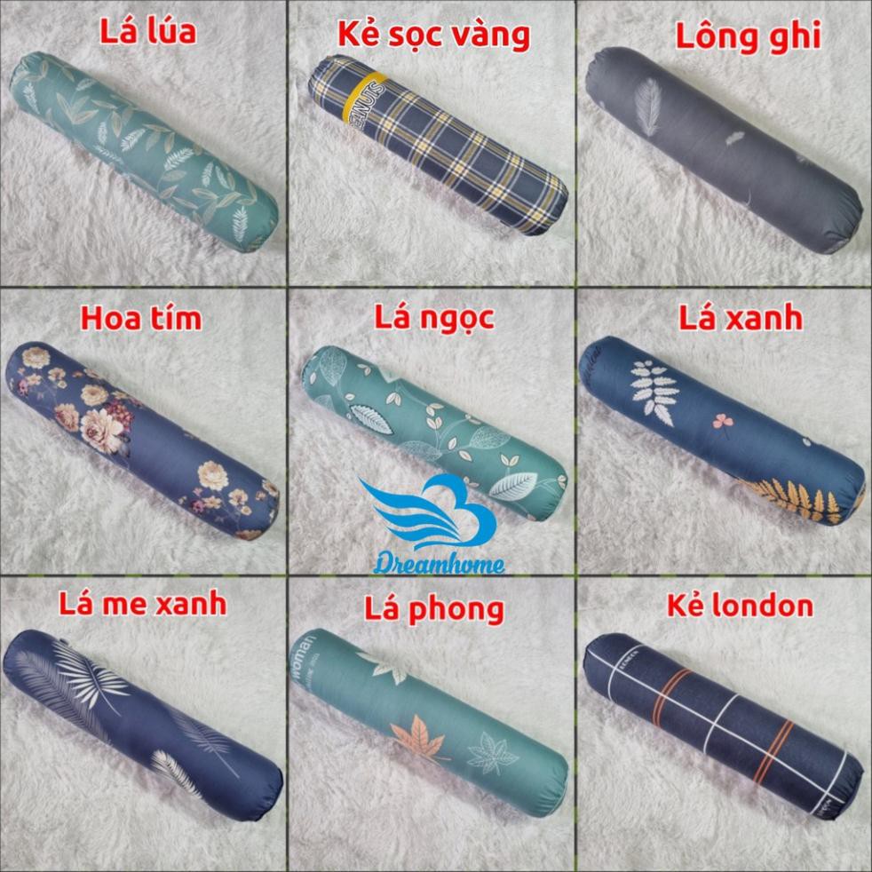 Gối ôm cotton 100% dài 95cm khóa kéo, gối ôm hình thú cho bé ôm ngủ dài đẹp DREAMHOME