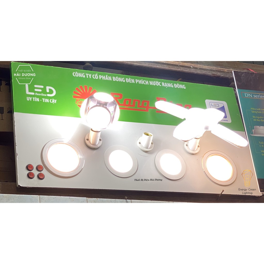 Bóng Đèn Led 40W 4 Cánh Hình Quả Bóng - Đuôi E27 - Siêu Sáng - Siêu Tiết Kiệm Điện - Energy Green Lighting