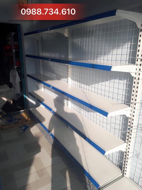 Kệ đơn áp tường cao 1m8 dài 2m7