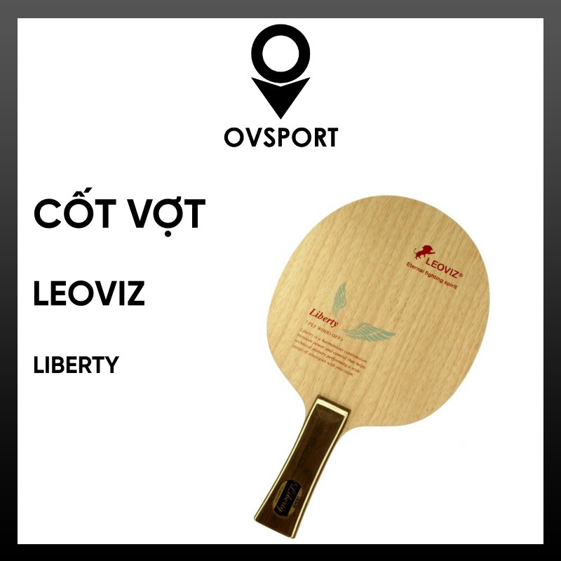 Cốt Vợt Leoviz Liberty Tốc Độ và Kiểm Soát Tốt Với Cán Cá và Cán Thẳng