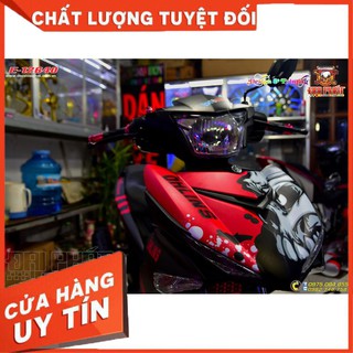 Tem Xe Exciter 150 Đỏ Đen Nhám
