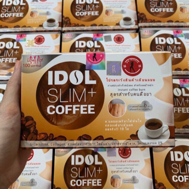 Cà phê thái lan Idol Slim mẫu mới