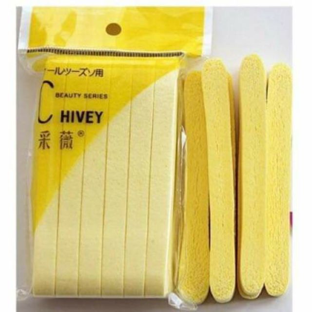 BÔNG RỬA MẶT BỌT BIỂN 12 MIẾNG CHIVEY