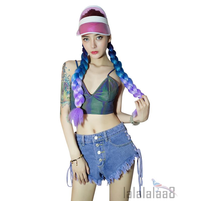 Áo Croptop hai dây cổ chữ V quyến rũ cho nữ