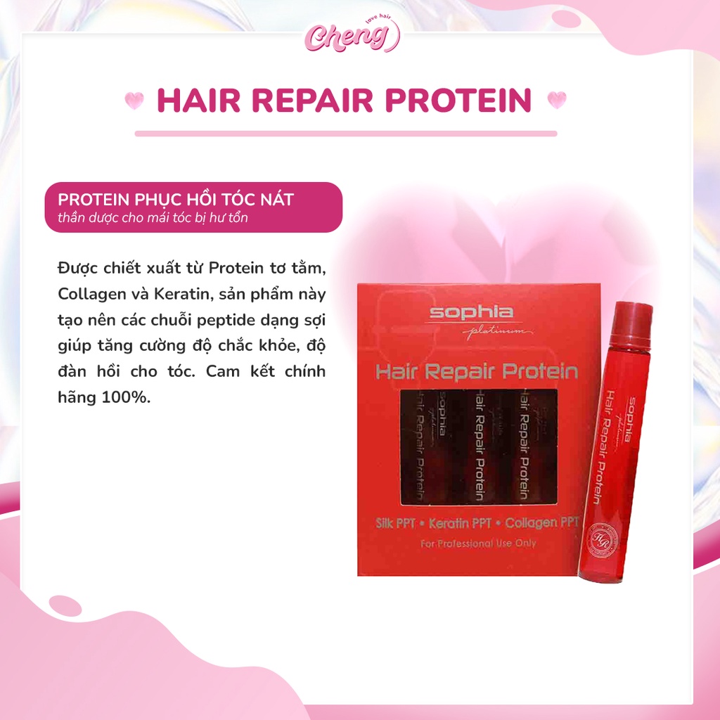 PROTEIN Phục Hồi Tóc Hư Nát Hàn Quốc | Chenglovehair, Chenglovehairs