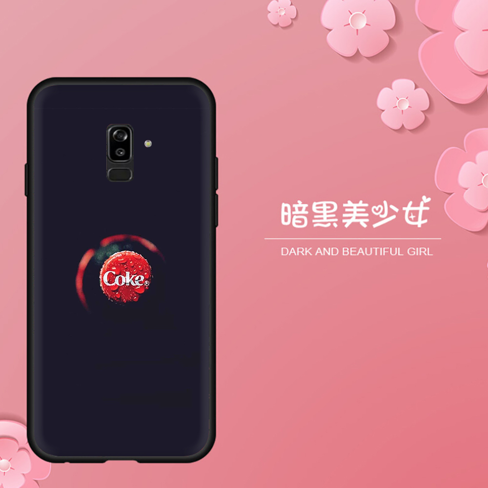 Ốp Lưng Tpu Mềm Chống Rơi Vỡ In Hình Coca Cola Cho Samsung J7 Prime J7 Core J7 Pro J730 J7 J8 2018