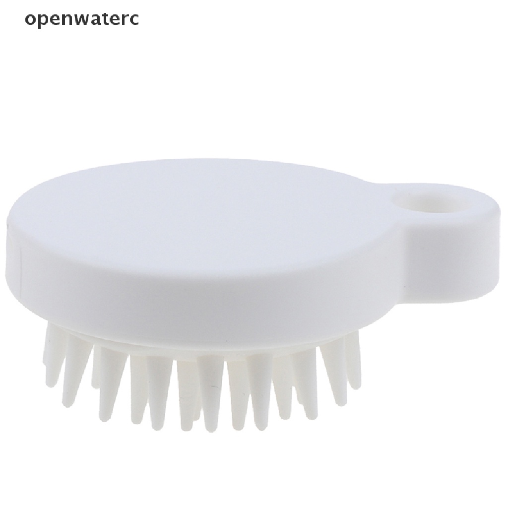 [Hàng mới về] Bàn chải tắm dùng mát xa da đầu cơ thể bằng silicon tiện dụng
