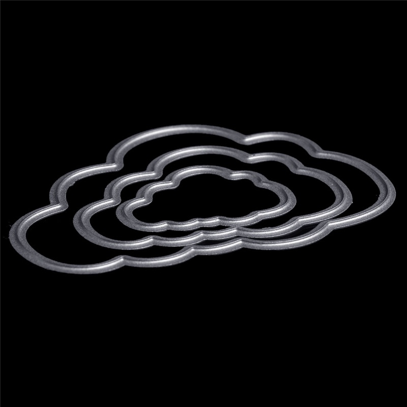 Khuôn Thép Carbon Cắt Hình Đám Mây / Blala / Mây Dùng Để Trang Trí Sổ Tay / Album Ảnh DIY