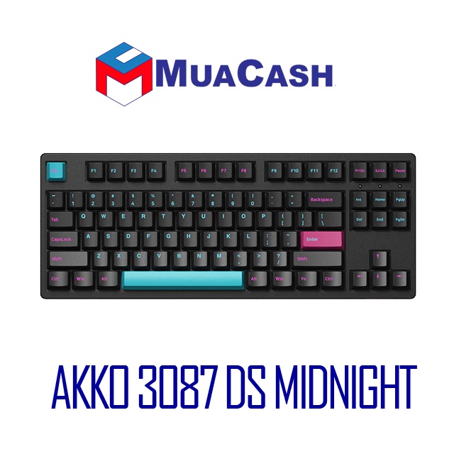 Bàn phím cơ AKKO 3087 DS MidNight R2 Akko