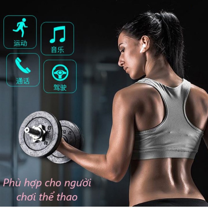 Tai nghe không dây kết nối Bluetooth I7S TWS thiết kế nhét tai mini dành cho điện thoại Android iPhone | BigBuy360 - bigbuy360.vn