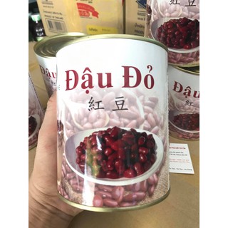 Đậu đỏ đóng hộp nhập khẩu Đài Loan - Hộp 860gram