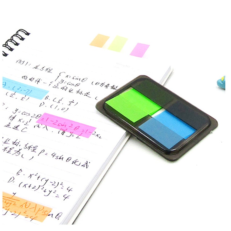 Seng Nhãn Chỉ Số PET Chống Thấm Nước Với Hộp Đựng Cho Giấy Ghi Chú