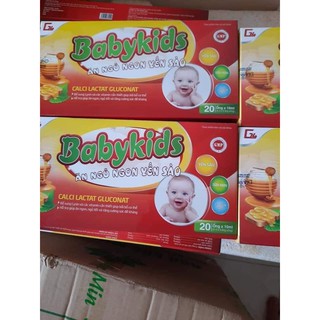 Baby kids ăn ngủ ngon yến sào