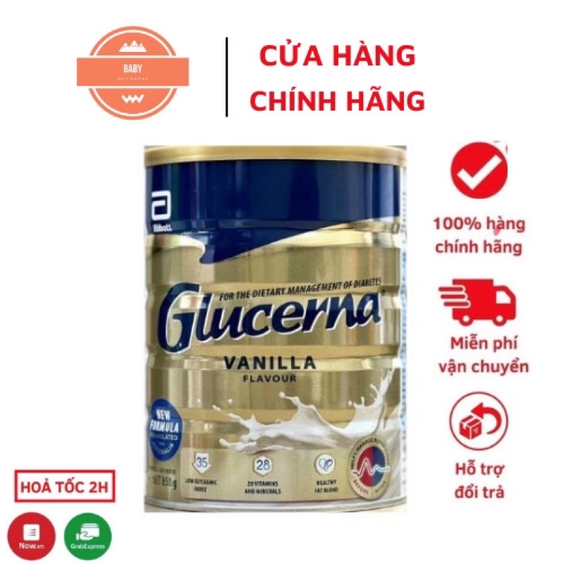 Sữa Glucerna Của Úc dành cho người tiểu đường mẫu mới date t4/2023