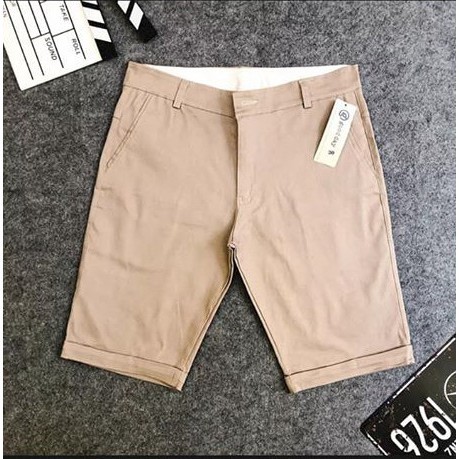 Quần Sọt Kaki Nam Chất Vải Co Giãn Thiết Kế Phong Cách Hàn Quốc #8
