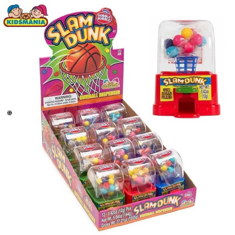 [MÁY BÓNG RỔ] Kẹo Đồ Chơi Bóng Rổ KIDSMANIA SLAM DUNK Dành Cho Các Bé Thích Mê